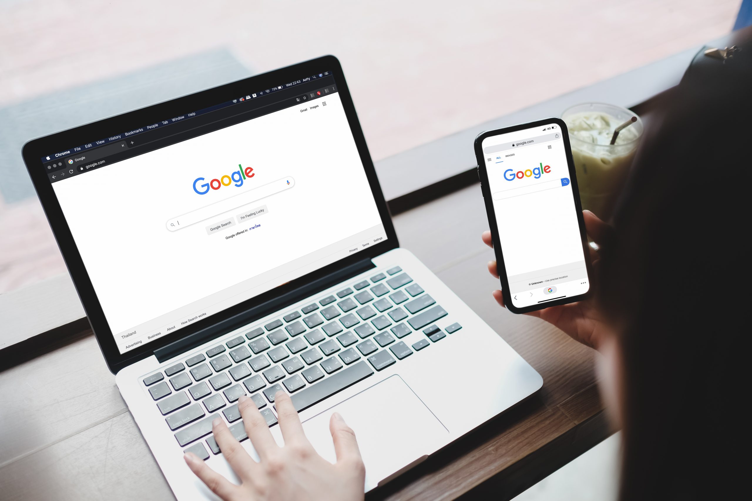 woman-is-typing-google-search-engine-from-laptop-cell-phone-google-is-biggest-internet-search-engine-world Phone Us Today is an exclusive online advertising company providing guaranteed page one Google ranking for small to medium sized business all across Australia.